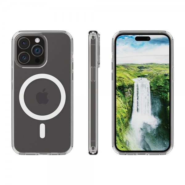 dbramante1928 iPhone 15 Pro Max Cover Iceland Ultra D3O MagSafe Transparent