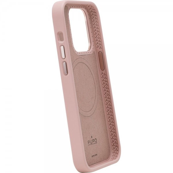 Puro iPhone 15 Pro Max Cover ICON Mag Pro Rosa