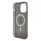 Karl Lagerfeld iPhone 15 Pro Max Cover Ikonik MagSafe Sort