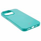 Mercury iPhone 15 Pro Max Cover Jelly Glitter Cyan