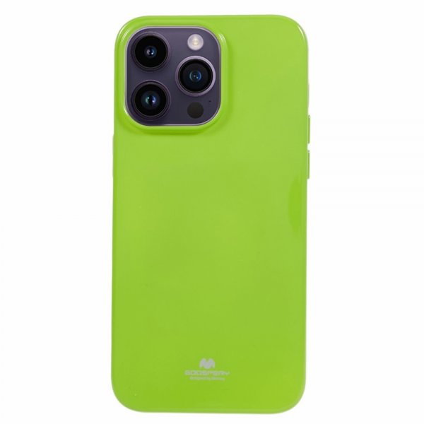 Mercury iPhone 15 Pro Max Cover Jelly Glitter Grøn