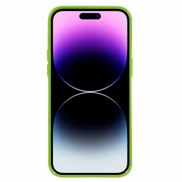 Mercury iPhone 15 Pro Max Cover Jelly Glitter Grøn