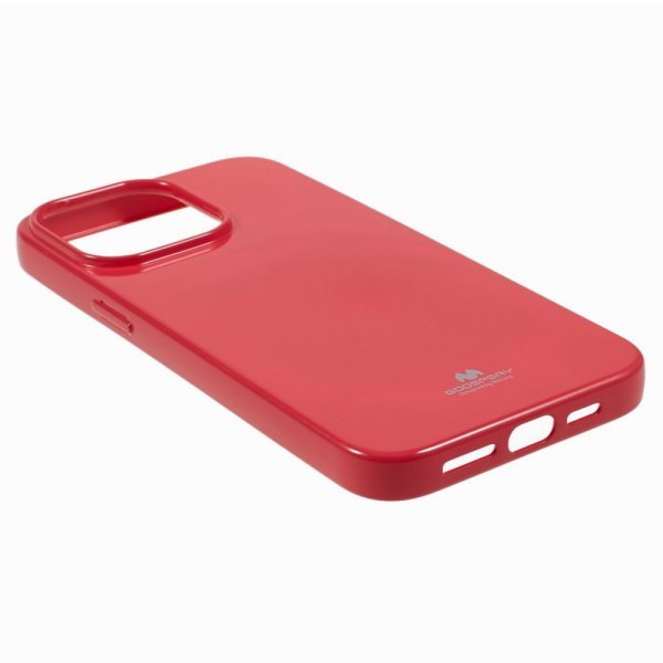 Mercury iPhone 15 Pro Max Cover Jelly Glitter Magenta