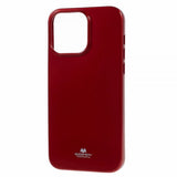 Mercury iPhone 15 Pro Max Cover Jelly Glitter Rød
