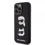 Karl Lagerfeld iPhone 15 Pro Max Cover Karl & Choupette Sort