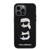 Karl Lagerfeld iPhone 15 Pro Max Cover Karl & Choupette Sort