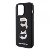 Karl Lagerfeld iPhone 15 Pro Max Cover Karl & Choupette Sort