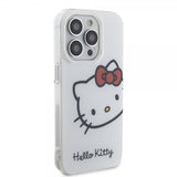 Hello Kitty iPhone 15 Pro Max Cover Kitty Logo Hvid