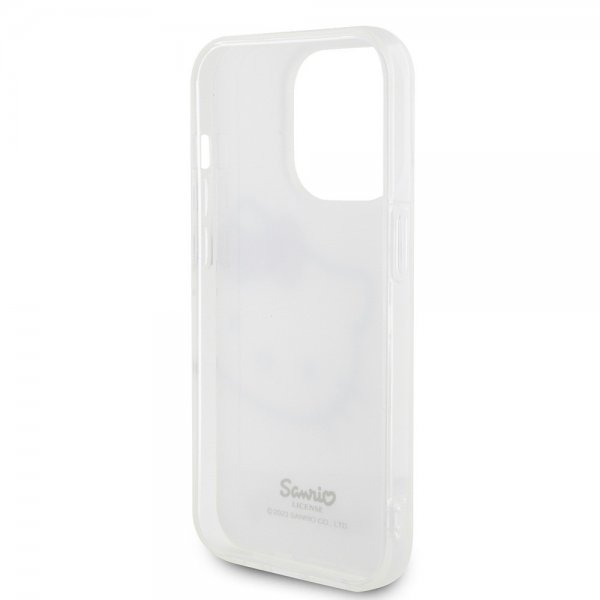 Hello Kitty iPhone 15 Pro Max Cover Kitty Logo Hvid