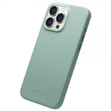 Qialino iPhone 15 Pro Max Cover Kunstlæder MagSafe Grøn