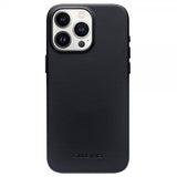 Qialino iPhone 15 Pro Max Cover Kunstlæder MagSafe Sort
