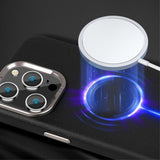 X-Level iPhone 15 Pro Cover Lædertekstur MagSafe Brun