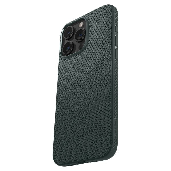 Spigen iPhone 15 Pro Max Cover Liquid Air Abyss Green