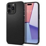 Spigen iPhone 15 Pro Max Cover Liquid Air Matte Black
