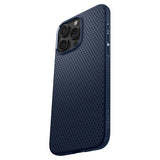 Spigen iPhone 15 Pro Max Cover Liquid Air Navy Blue