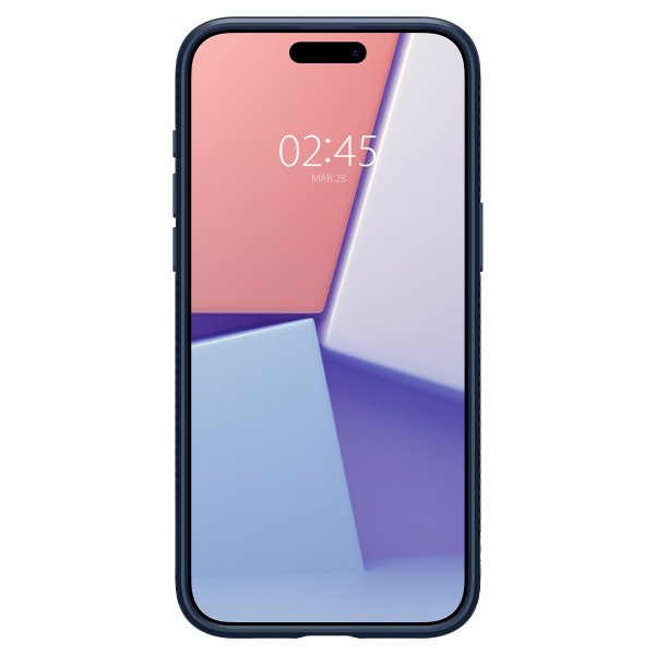 Spigen iPhone 15 Pro Max Cover Liquid Air Navy Blue