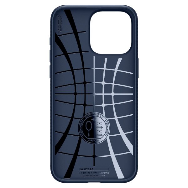 Spigen iPhone 15 Pro Max Cover Liquid Air Navy Blue