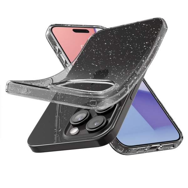 Spigen iPhone 15 Pro Max Cover Liquid Crystal Glitter Crystal Quartz