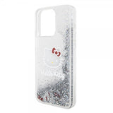 Hello Kitty iPhone 15 Pro Max Cover Liquid Glitter Gennemsigtig