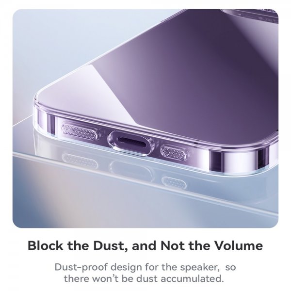 Baseus iPhone 15 Pro Max Cover Lucent Series Transparent