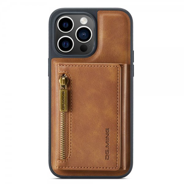 Dg.Ming iPhone 15 Pro Max Cover M5 Series Aftagelig Kortholder Brun