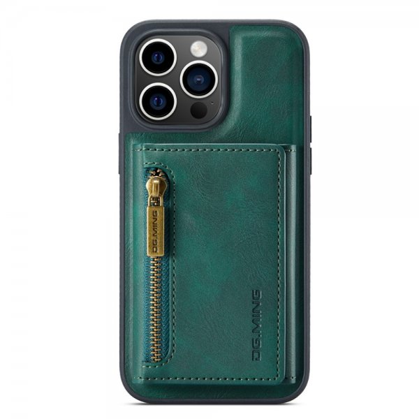 Dg.Ming iPhone 15 Pro Max Cover M5 Series Aftagelig Kortholder Grøn