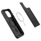Spigen iPhone 15 Pro Max Cover Mag Armor MagFit Mat Sort