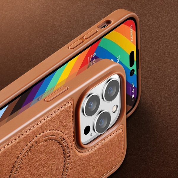 X-Level iPhone 15 Pro Max Cover MagSafe Denim Jacket Sort
