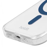 holdit iPhone 15 Pro Max Cover MagSafe Case Denim Blue Transparent