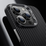 Benks iPhone 15 Pro Max Cover MagSafe Kevlar Sort