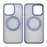 Rvelon iPhone 15 Pro Max Cover Roterbart MagSafe Stativ Blå