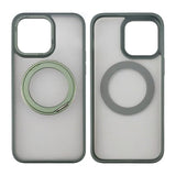 Rvelon iPhone 15 Pro Max Cover Roterbart MagSafe Stativ Grøn