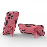 iPhone 15 Pro Max Cover med Stander Magenta