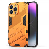 iPhone 15 Pro Max Cover med Stativ Orange