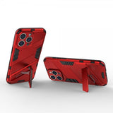 iPhone 15 Pro Max Cover med Stander Rød
