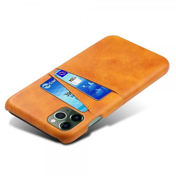 iPhone 15 Pro Max Cover med to Kortlommer Lysebrun