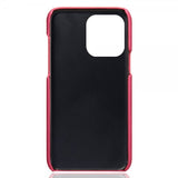 iPhone 15 Pro Max Cover med to Kortlommer Magenta