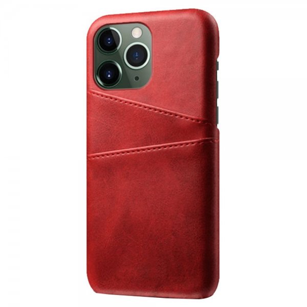 iPhone 15 Pro Max Cover med to kortlommer Rød