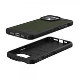 Urban Armor Gear (UAG) iPhone 15 Pro Max Cover Metropolis LT MagSafe Kevlar Olive