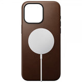Nomad iPhone 15 Pro Max Cover Modern Læder Cover Brun