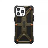 Urban Armor Gear (UAG) iPhone 15 Pro Max Cover Monarch Kevlar Element Green