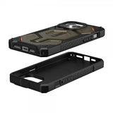 Urban Armor Gear (UAG) iPhone 15 Pro Max Cover Monarch Pro MagSafe Kevlar Element Green