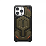 Urban Armor Gear (UAG) iPhone 15 Pro Max Cover Monarch Pro MagSafe Kevlar Element Green
