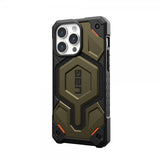 Urban Armor Gear (UAG) iPhone 15 Pro Max Cover Monarch Pro MagSafe Kevlar Element Green
