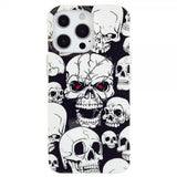 iPhone 15 Pro Max Cover Motiv Dødningehoveder