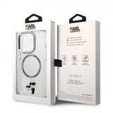 Karl Lagerfeld iPhone 15 Pro Max Cover NFT Karl & Choupette Transparent
