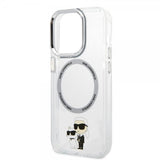 Karl Lagerfeld iPhone 15 Pro Max Cover NFT Karl & Choupette Transparent
