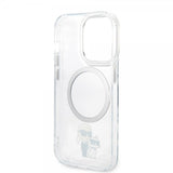 Karl Lagerfeld iPhone 15 Pro Max Cover NFT Karl & Choupette Transparent