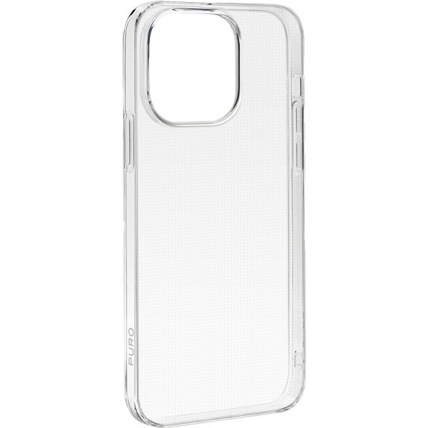 Puro iPhone 15 Pro Max Cover Nude Transparent