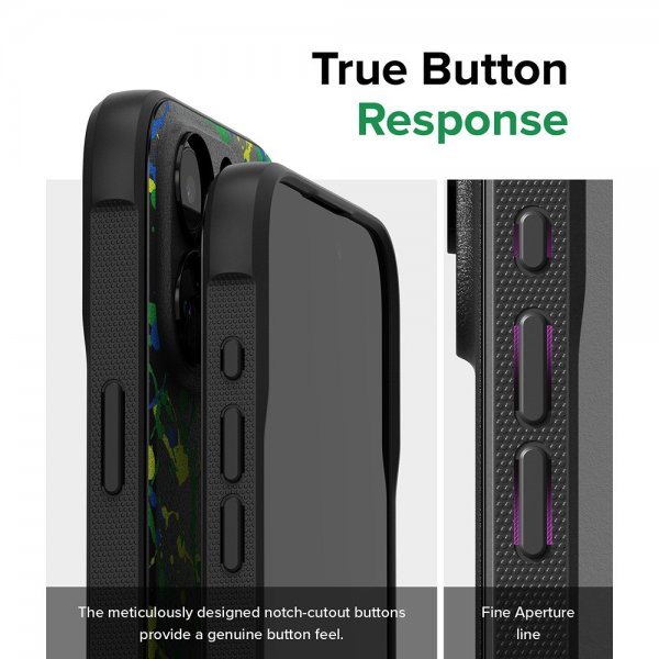 Ringke iPhone 15 Pro Max Cover Onyx Design Action Painting